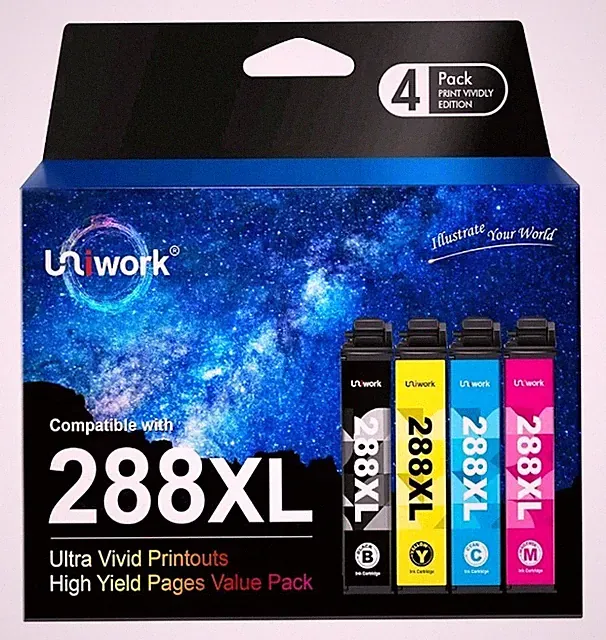 288XL For Epson Ink Cartridges Combo Pack XP-440 /330 XP-340 /430 XP-446 XP-434