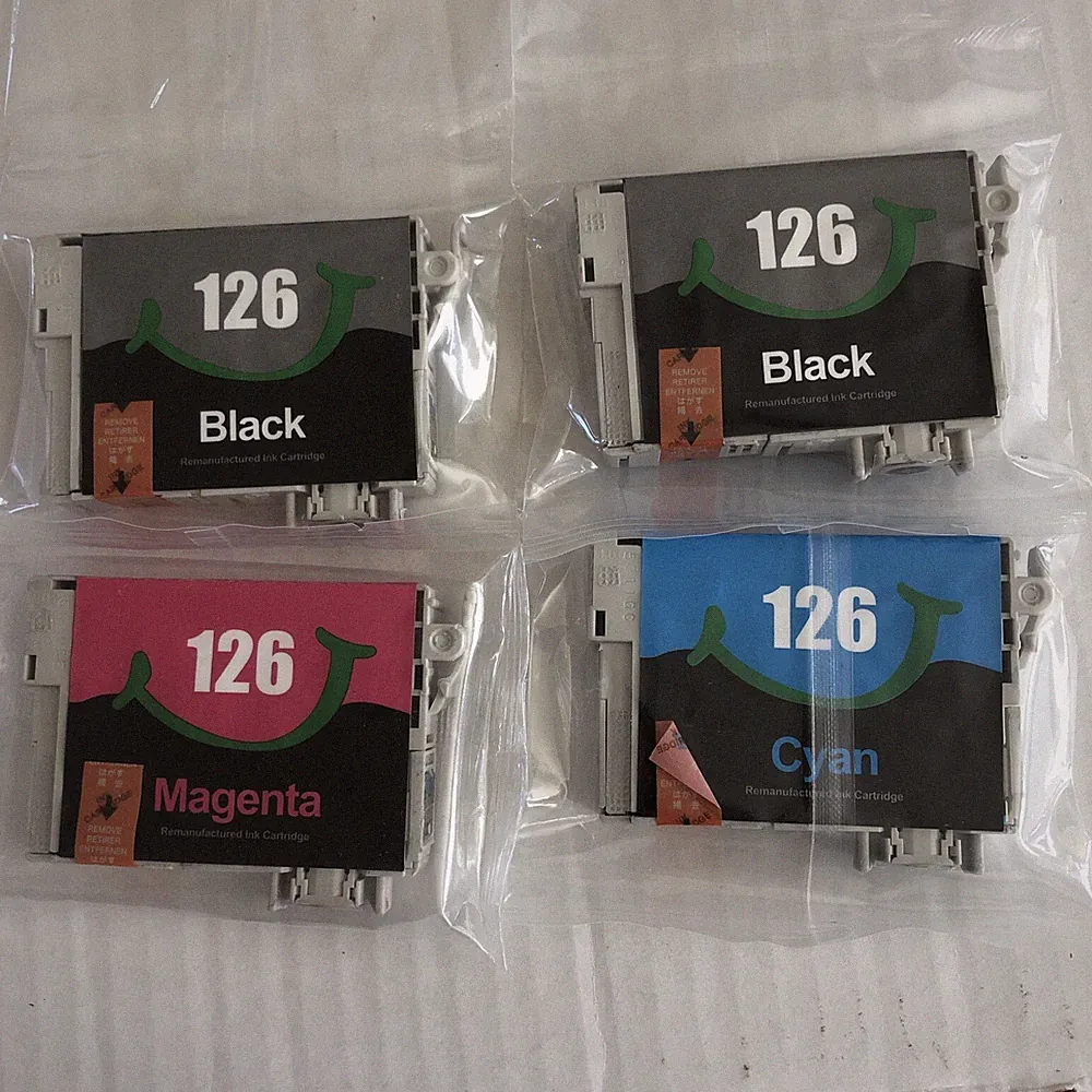 4 pack Printer Ink 126 Cartridges