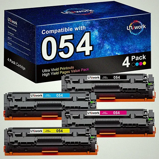 Canon 054 Compatible Toner Cartridge Set for MF640 Series Laser Printers