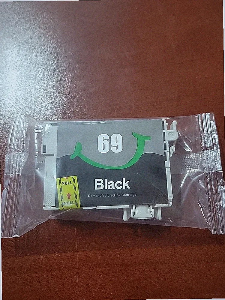 Uniwork 69 Black Ink Cartridge - (Compatible with Epson printer)