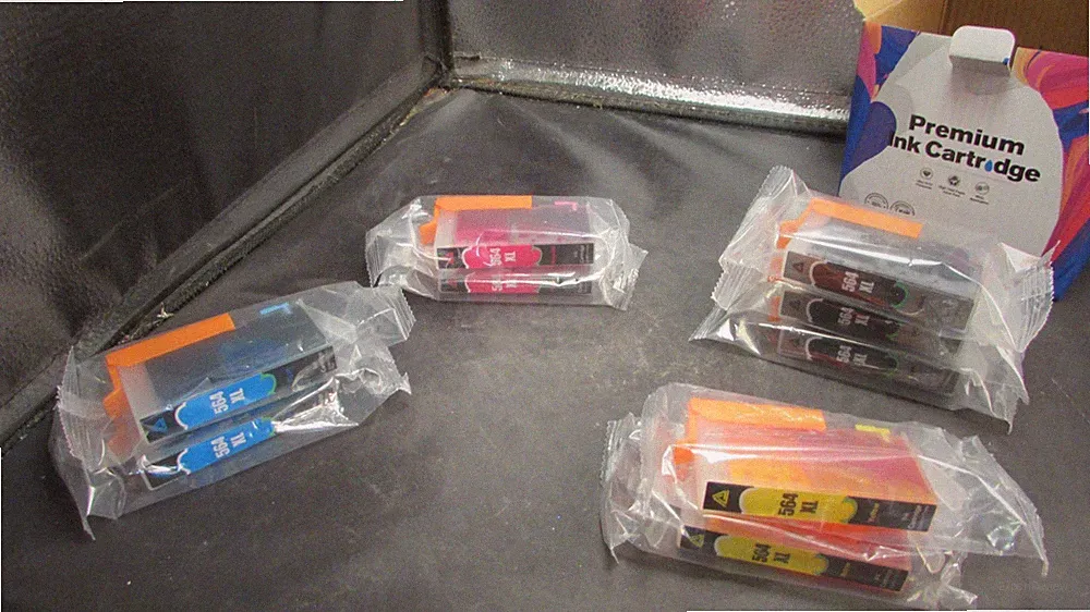Uniwork Compatible 9-pack 564XL Ink Cartridges HP Printers Replacement lot of 9