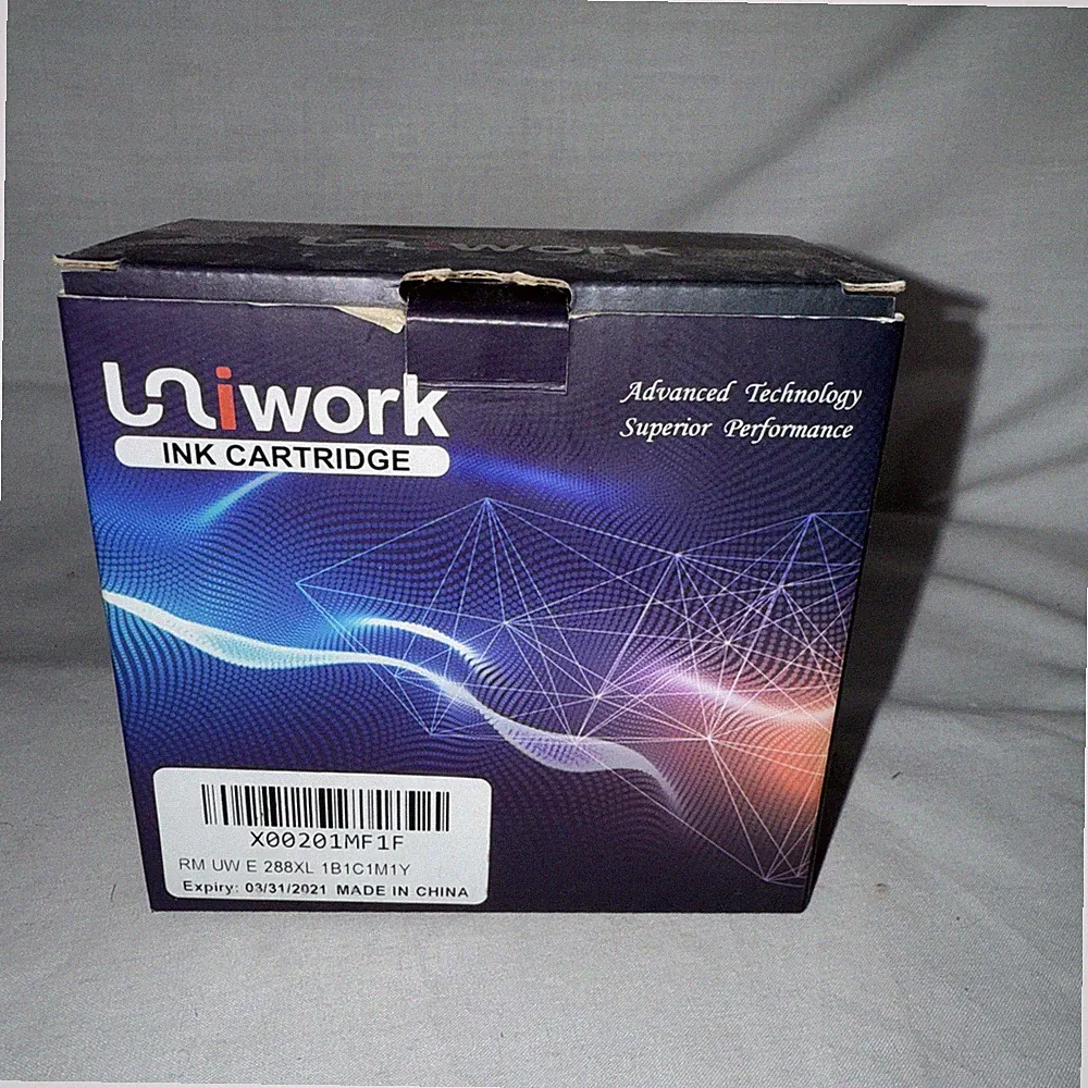 Uniwork Ink Cartridge New In Box Color And Black Ink 288 Xl T288XL 120