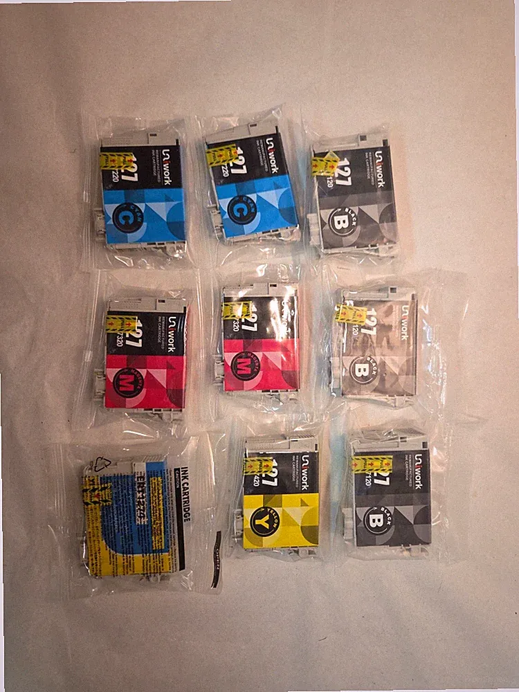 Uniwork Ink Cartridges 127 - 9 pcs