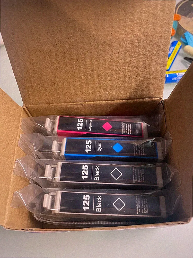 UNIWORK PREMIUM 125 INK CARTRIDGES - REMANUFACTURED